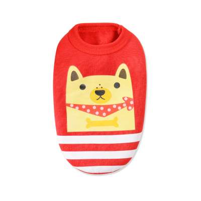 2019 new design cute animals printing mix color cat beautiful fleece dogs cloth pet clothes